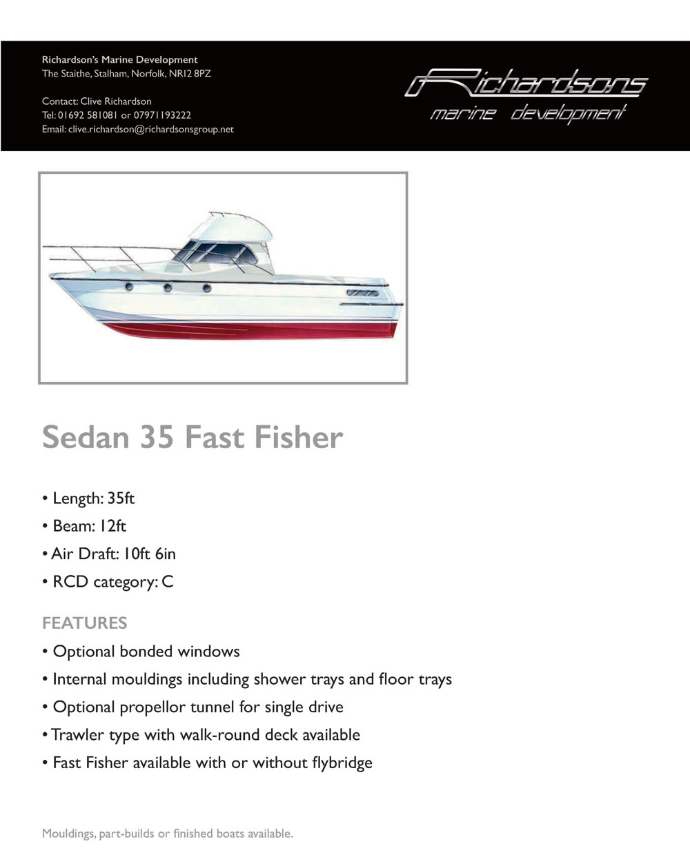 Sedan 35 Fast Fisher